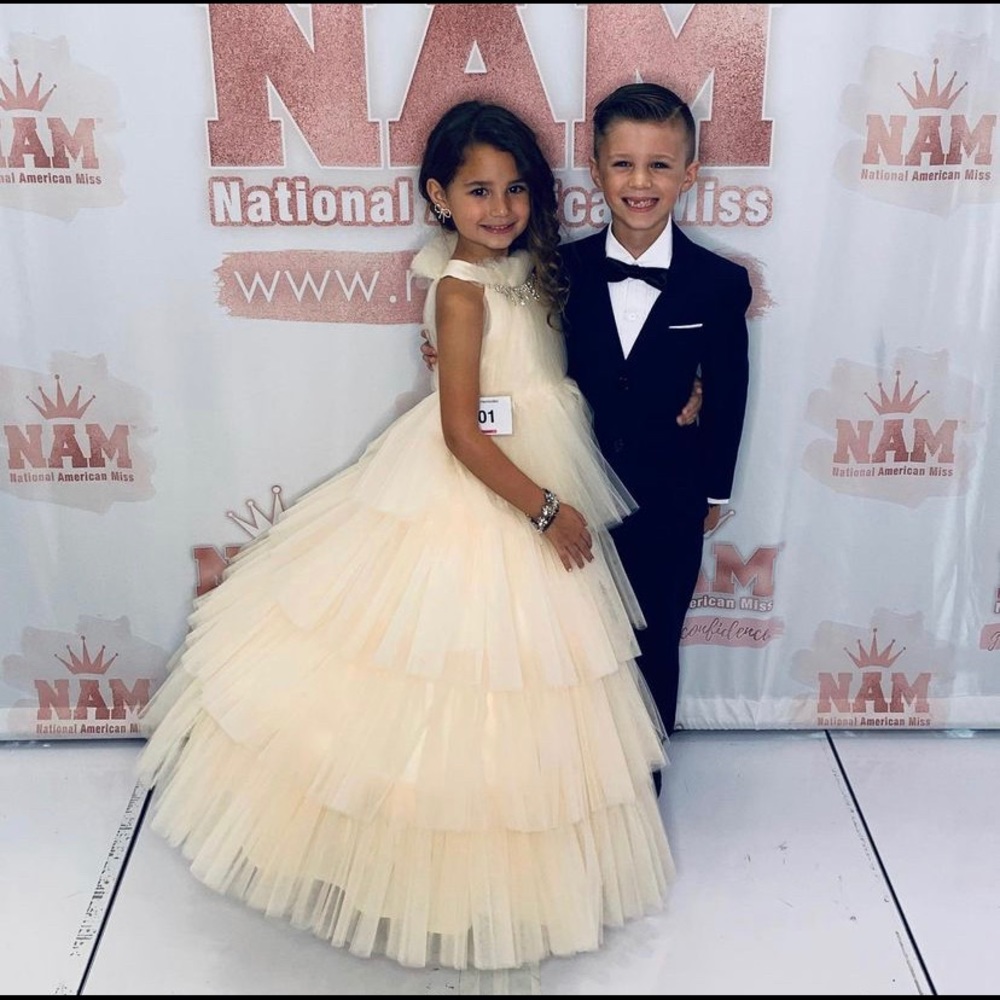 Ivory Pageant Gown